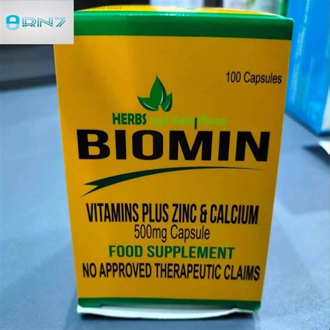 biomin plus|BIOMIN Vitamins plus Zinc and Calcium 500mg .